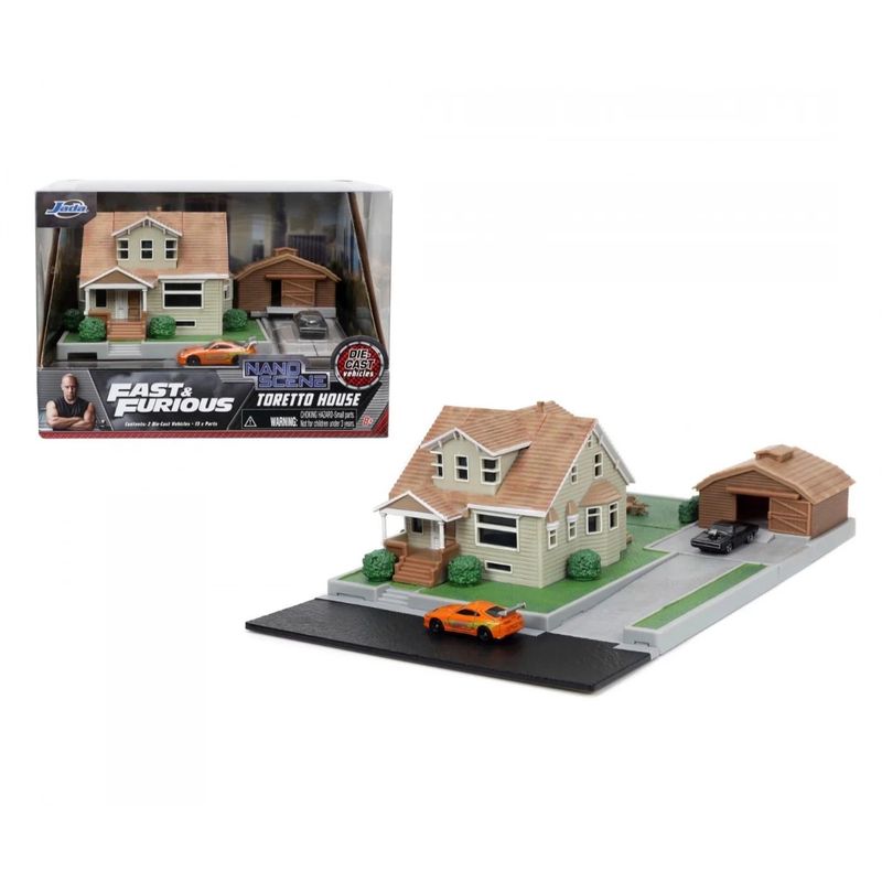 Dom's House Fast & Furious - Diorama Nano Scene - Jada Toys