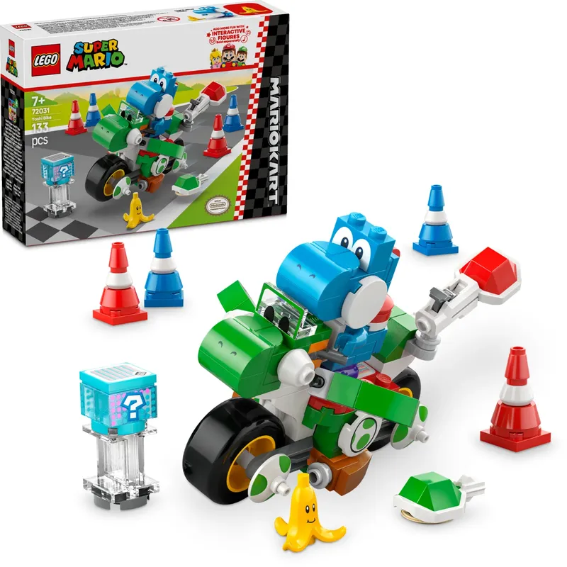 Yoshi Bike - Light-Blue Yoshi - Mario Kart - 72031 - LEGO