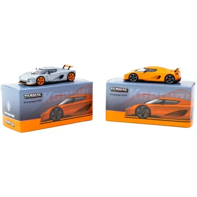 Koenigsegg CC850 - Orange - GLOBAL64 - Tarmac Works - 1:64