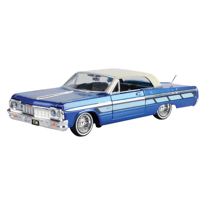 1964 Chevrolet Impala - Blå - Get Low - Motormax - 1:24