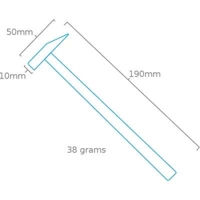 Modellhammare - Mini Hobby Hammer (50g) - Model Craft