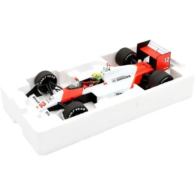 McLaren Honda MP4/4 - WC 1988 - Ayrton Senna - MC - 1:18