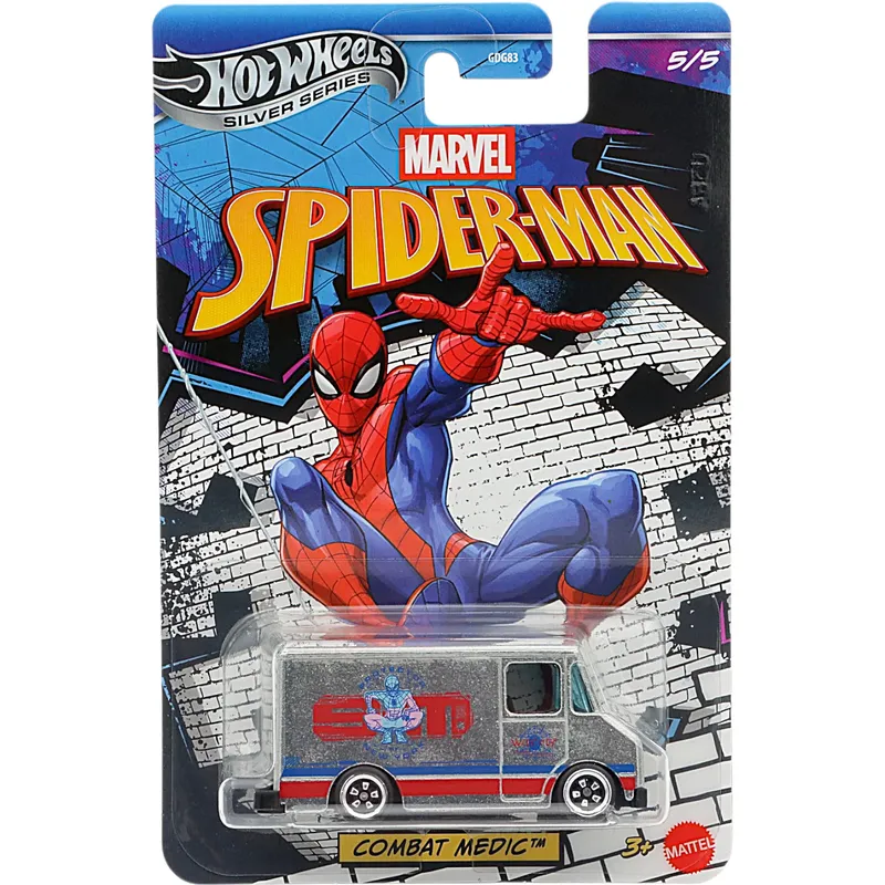 Combat Medic - Spider-Man - Spider-Man Series - Hot Wheels