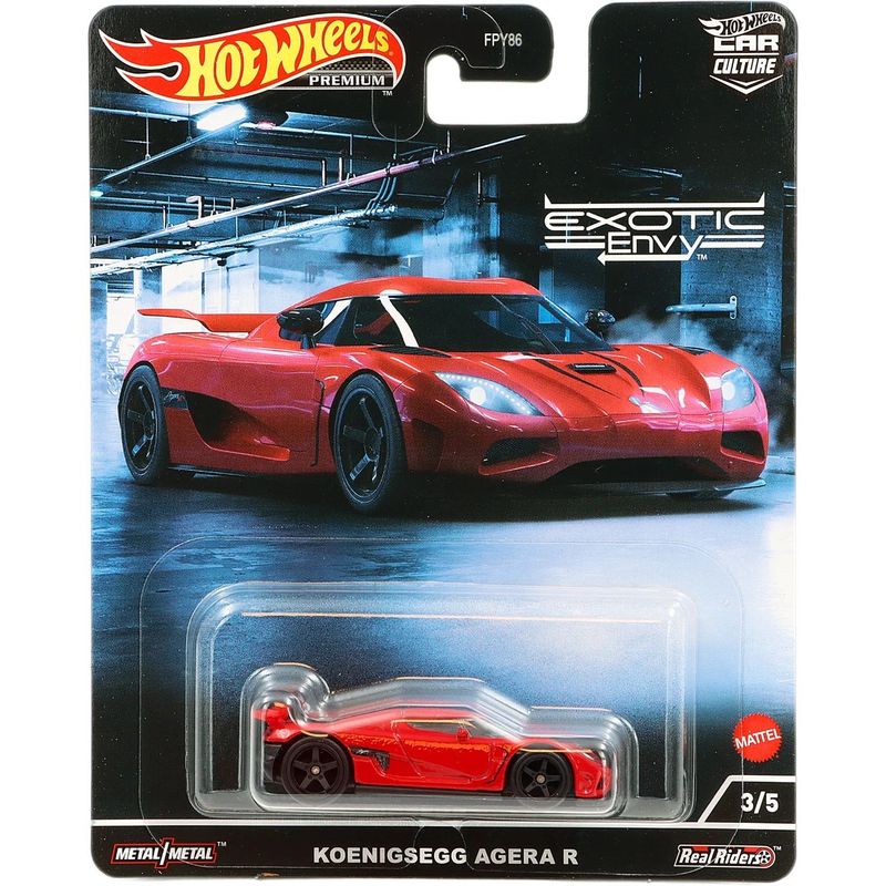 Koenigsegg Agera R - Exotic Envy - Röd - Hot Wheels