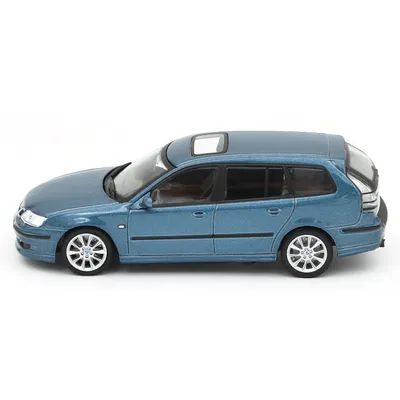 Saab 9-3 SportCombi - Blå - Cararama - 1:43