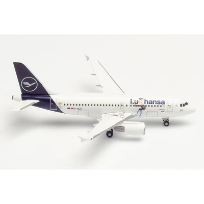 Airbus A319 - Lufthansa - D-AILU - Herpa - 1:500