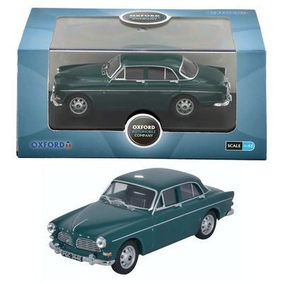 SKADAD FÖRPACKNING - Volvo Amazon - Blue Green - Oxford - 1:43