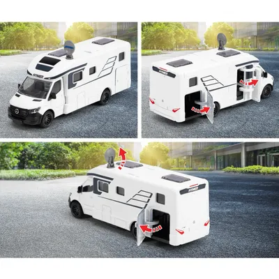 Hymer B-Class MasterLine - Autocamper - Majorette - 19 cm