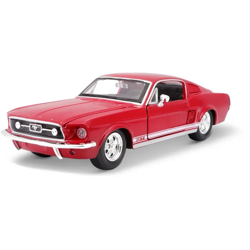 1967 Ford Mustang GT - Röd - Maisto - 1:24