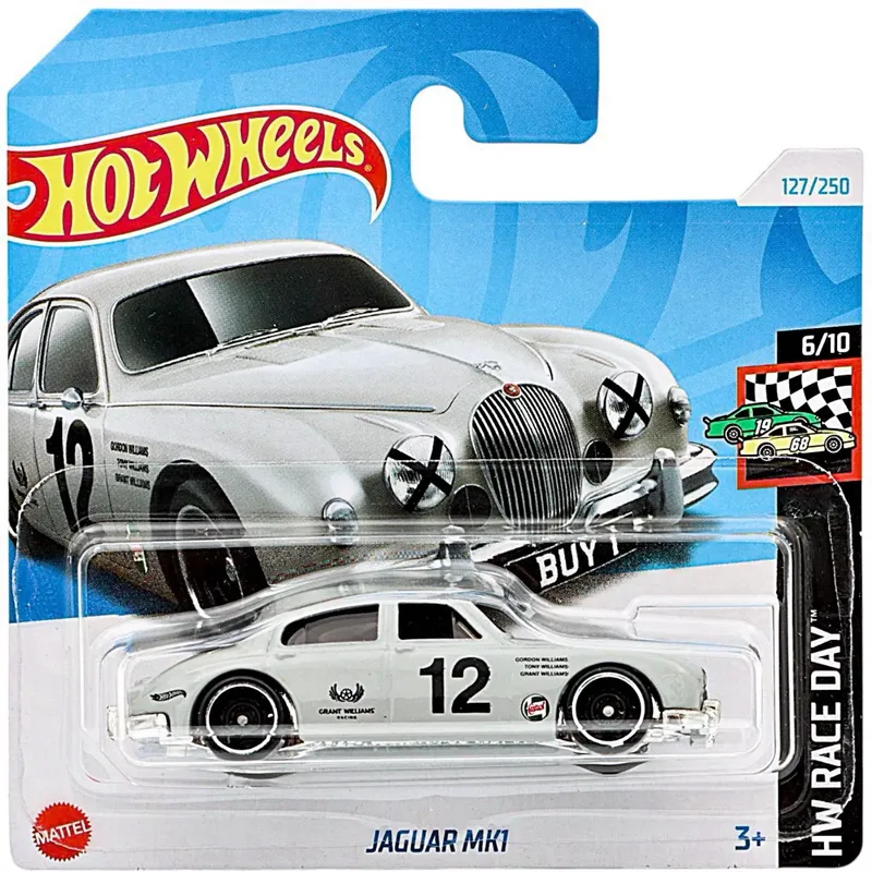 Jaguar MK1 - Grå - HW Race Day - Hot Wheels