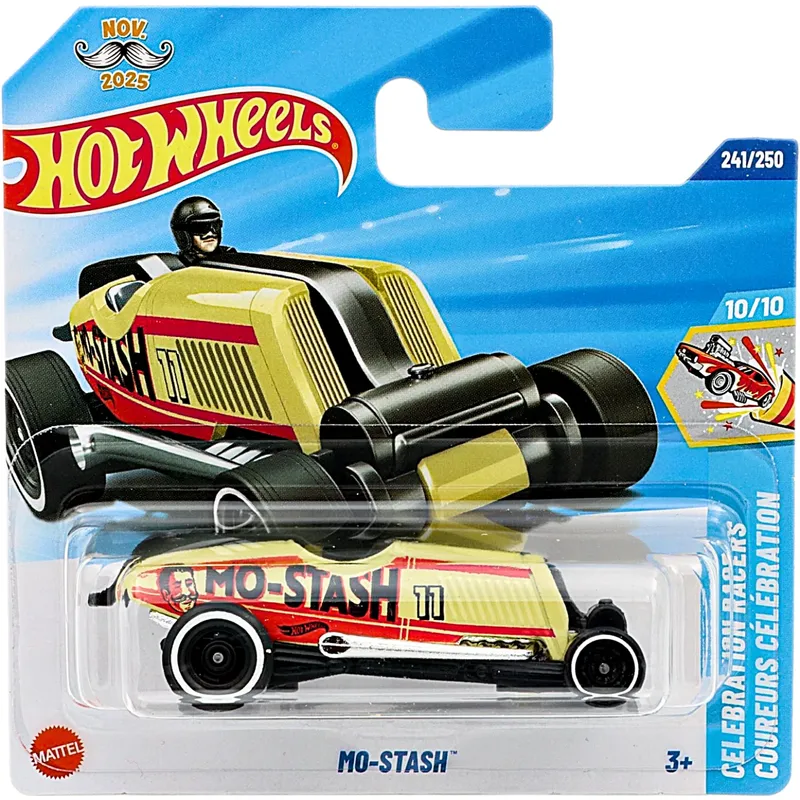 Mo-Stash - Gul - Celebration Racers - Hot Wheels