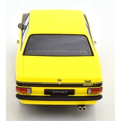 Opel Kadett B Sport - 1973 - Gul / Svart - KK-Scale - 1:18