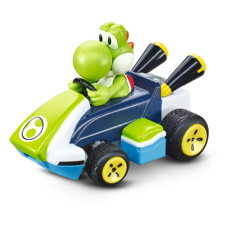 Yoshi - Mario Kart - Mini radiostyrd bil - Carrera - 6 cm