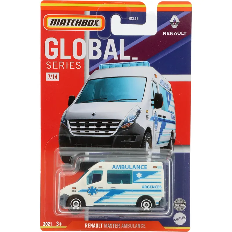 Renault Master - Fransk Ambulans - Global - Matchbox