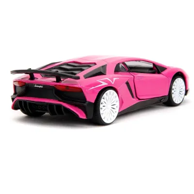 Lamborghini Aventador - Rosa - Pink Slips - Jada - 13 cm