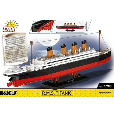 R.M.S. Titanic - Byggklossar - 1680 - COBI - 1:700