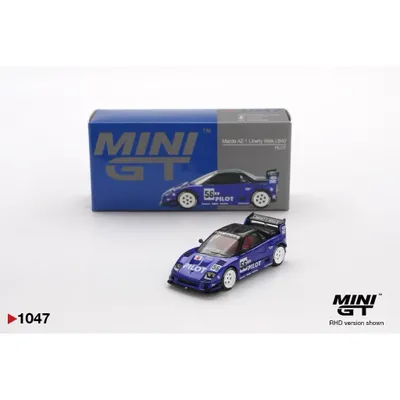 Mazda AZ-1 Liberty Walk LB40 - PILOT - 1047 - Mini GT - 1:64