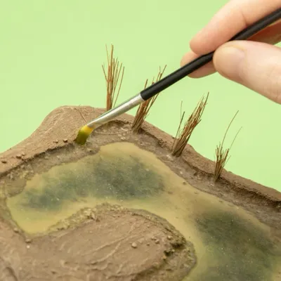 Set of 5 Flat Brushes - Penslar - PPB1500/S - Model Craft