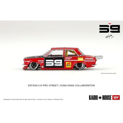 Datsun 510 Pro Street SK510 - 003 - KAIDO - Mini GT - 1:64