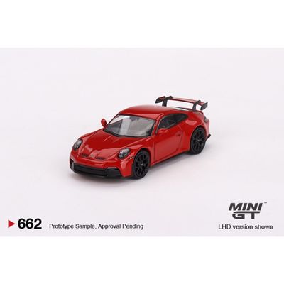 Porsche 911 GT3 (992) - Guards Red - 662 - Mini GT - 1:64