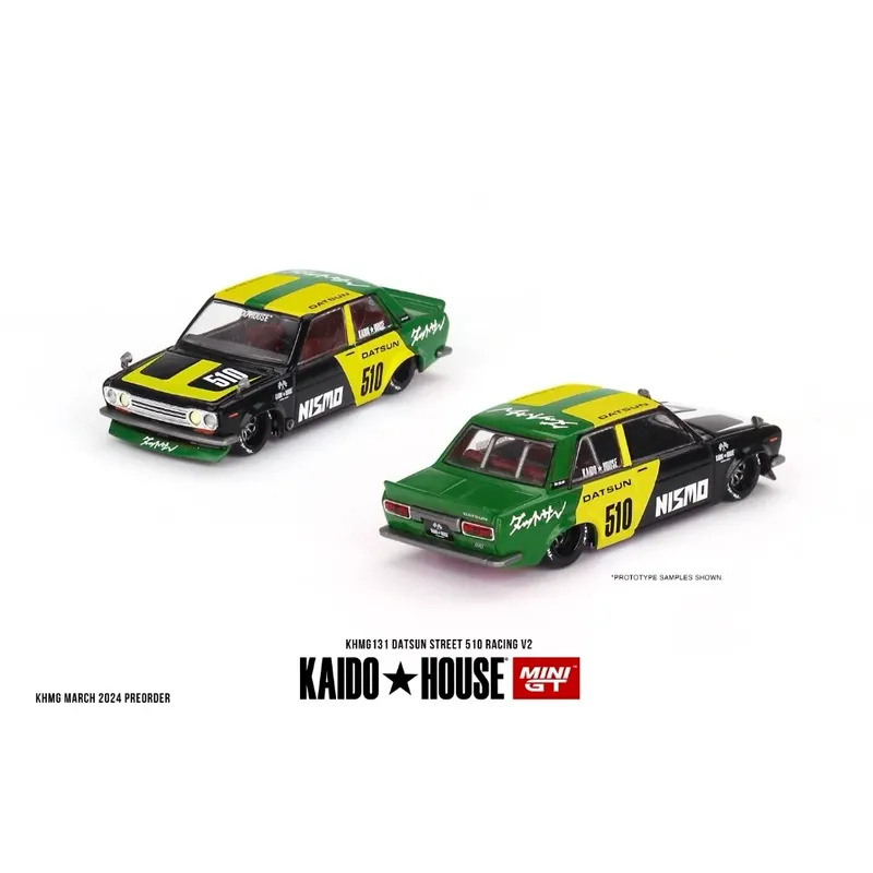 Datsun Street 510 Racing V2 - KAIDO HOUSE - Mini GT - 1:64