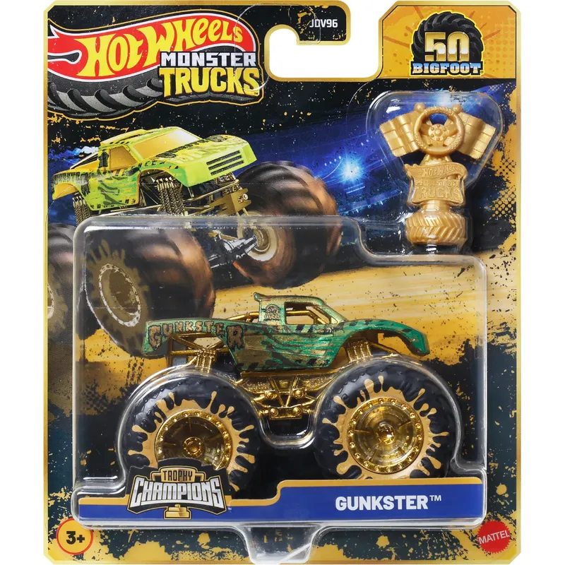 Gunkster - Trophy Champions - Monster Truck - Hot Wheels