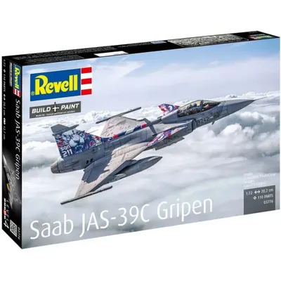 Saab JAS-39C Gripen - Plastbyggmodell - 03776 - Revell - 1:72