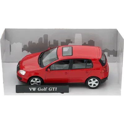Volkswagen Golf V GTI - Röd - Cararama - 1:43