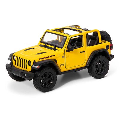 2018 Jeep Wrangler - Kinsmart - 1:34 - Gul