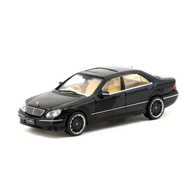 Mercedes-Benz S-Class Wald - Svart - GLOBAL64 - Tarmac Works - 1:64