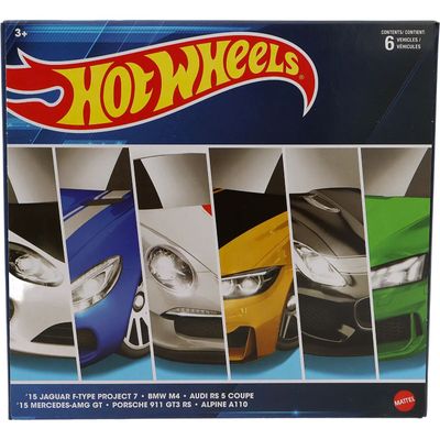 European Multipack - 6 bilar - Hot Wheels