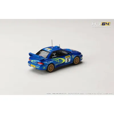 Subaru Impreza WRC 1999 #6 Monte Carlo - Hobby Japan - 1:64