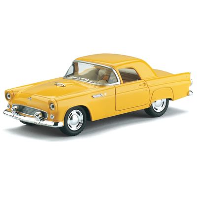 1955 Ford Thunderbird - Kinsmart - 1:36 - Gul