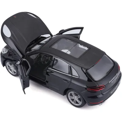 Porsche Macan - Sort - Bburago - 1:24