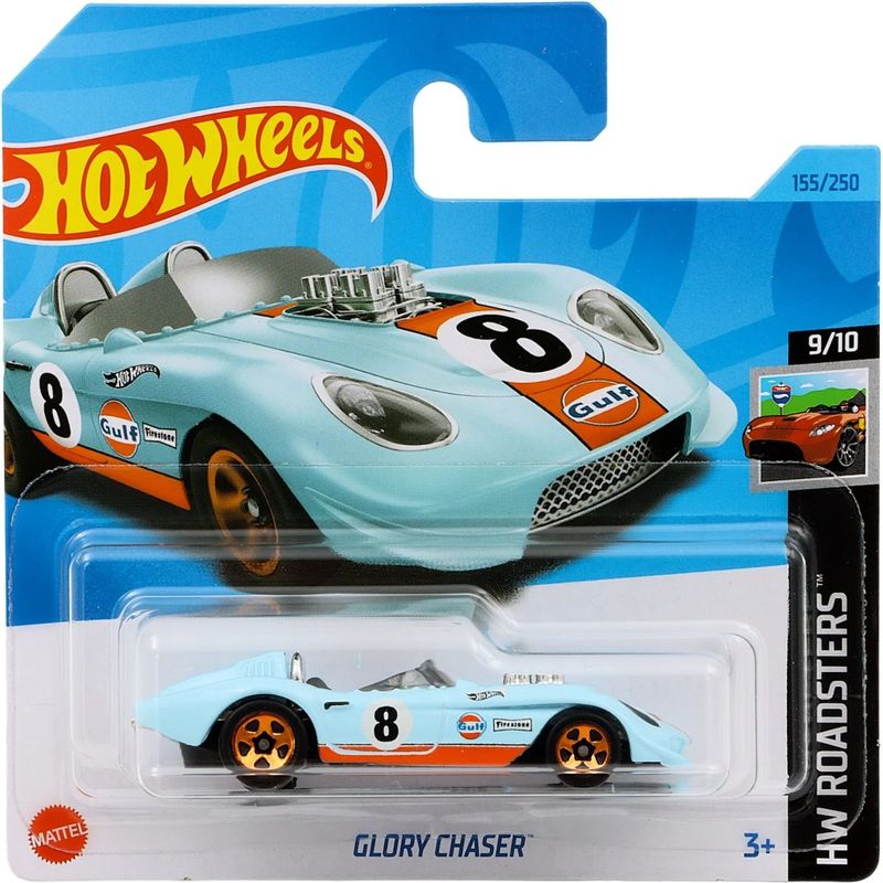 Glory Chaser - HW Roadsters - Blå - Gulf - Hot Wheels