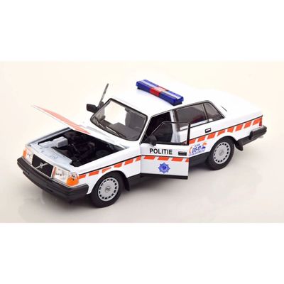 Volvo 240 GL polisbil - Nederländerna - Welly - 1:24