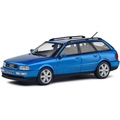 Audi Avant S2 - Blå - 1994 - Solido - 1:43