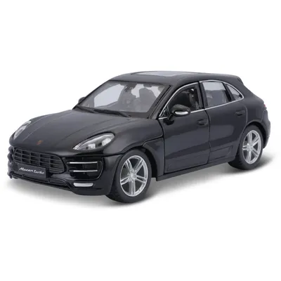 Porsche Macan - Sort - Bburago - 1:24