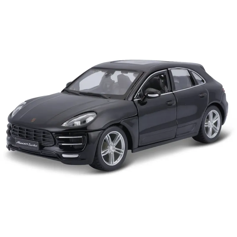 Porsche Macan - Svart - Bburago - 1:24
