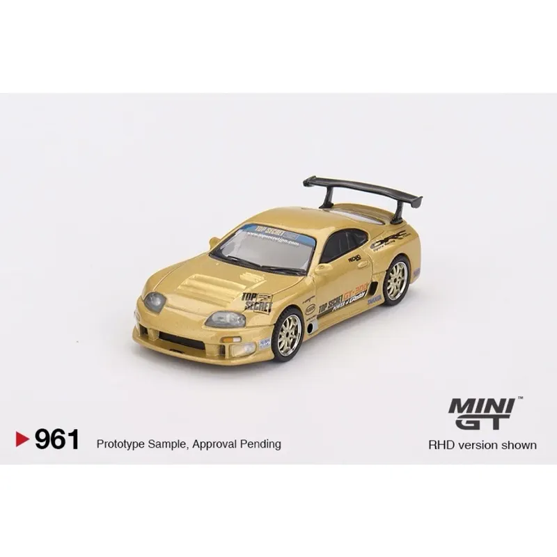 Toyota Supra (A80) Top Secret GT-300 - Guld - Mini GT - 1:64