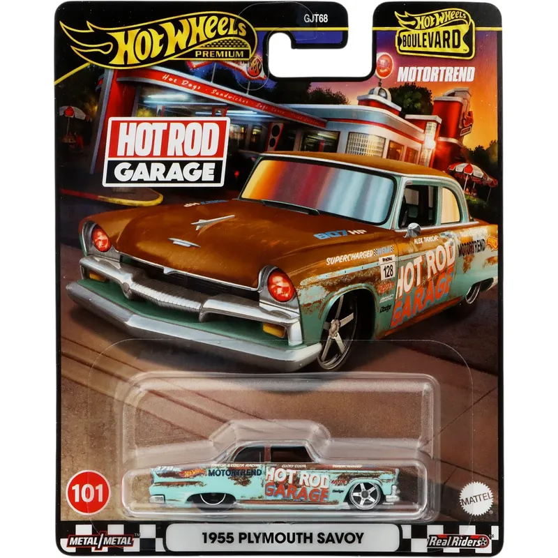 1955 Plymouth Savoy - Boulevard 101 - Hot Wheels