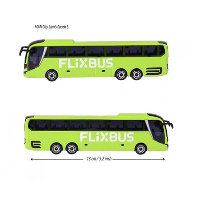 MAN City Lion's Coach L - FlixBus - Grön - Buss - Majorette