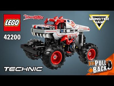 Monster Jam ThunderROARus Pull-Back - Technic - 42200 - LEGO