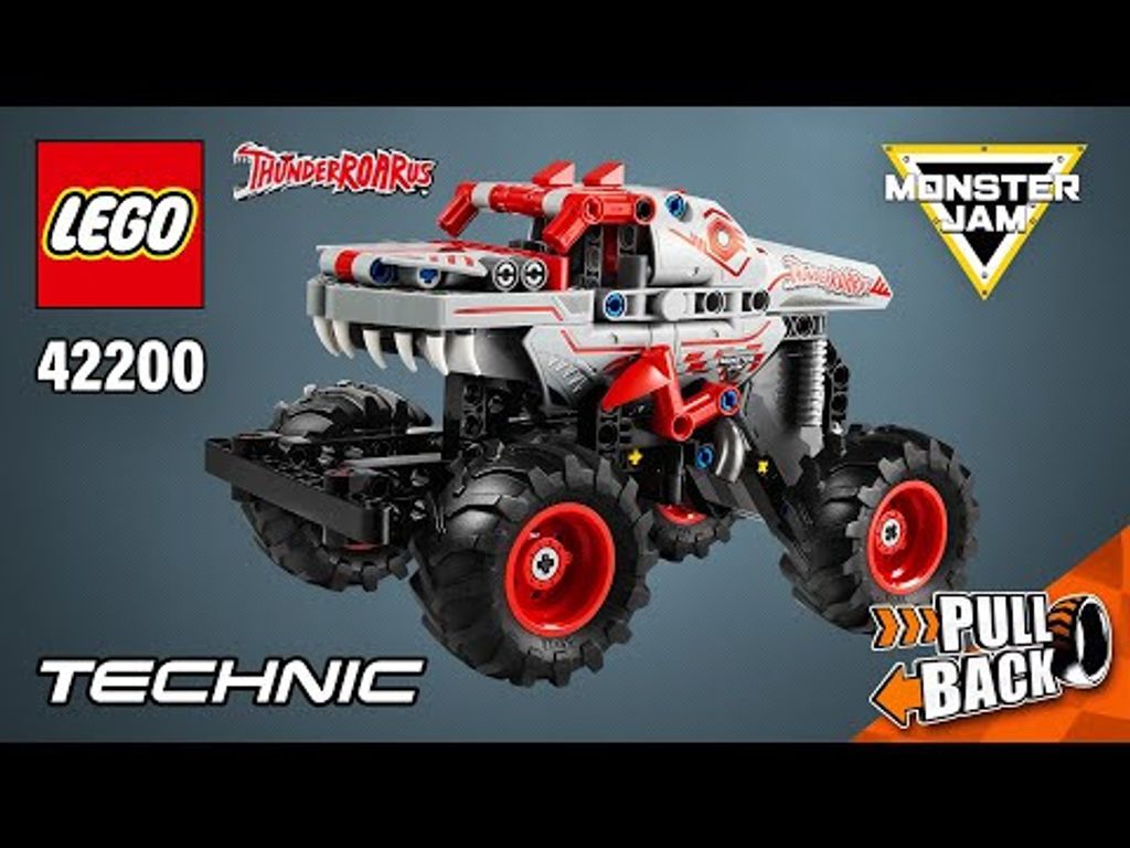 Monster Jam ThunderROARus Pull-Back - Technic - 42200 - LEGO