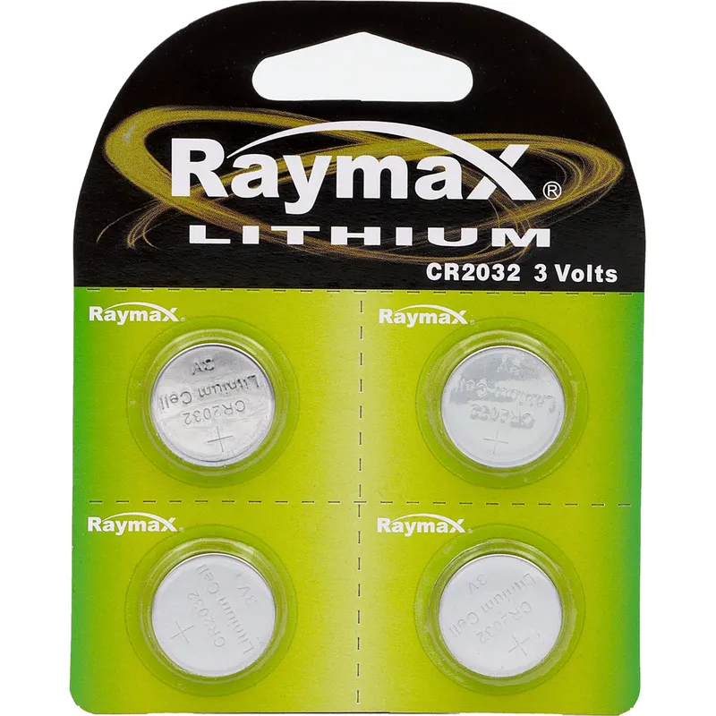 Batterier CR2032 - 3V - Lithium - Raymax