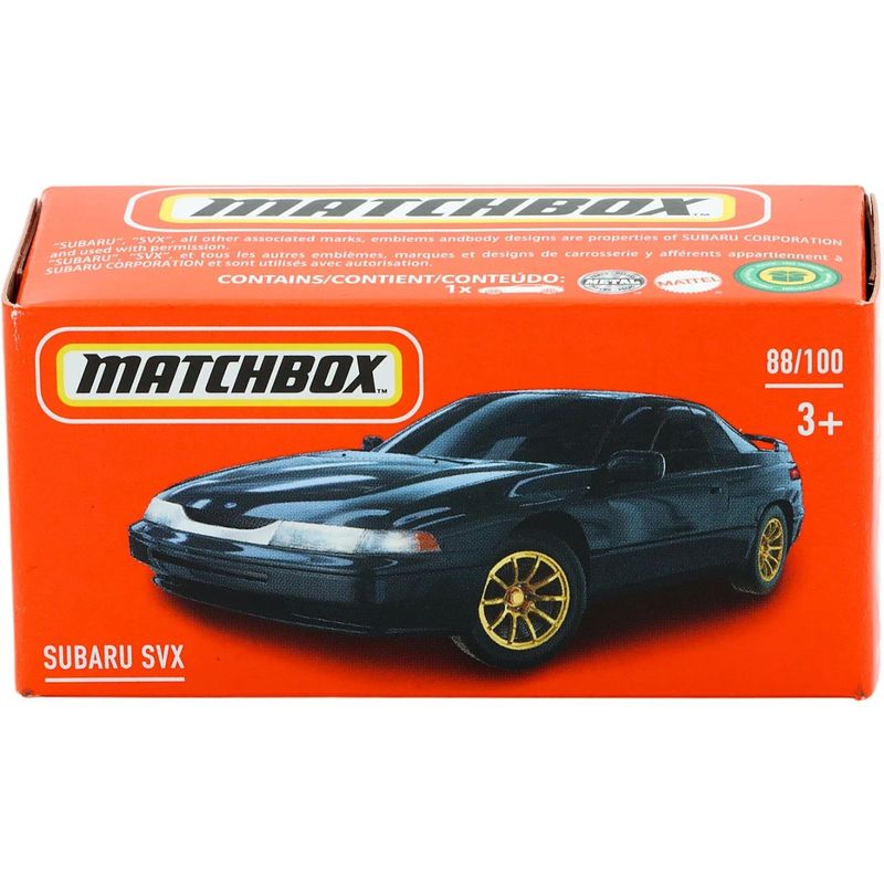 Subaru SVX - Svart - Power Grab - Matchbox