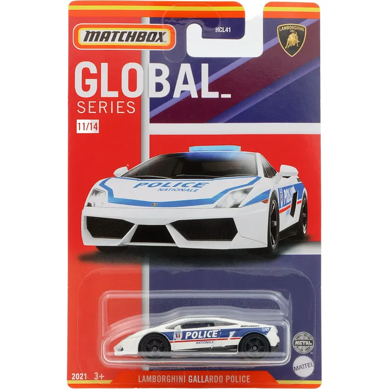 Lamborghini Gallardo - Fransk Polisbil - Global - Matchbox