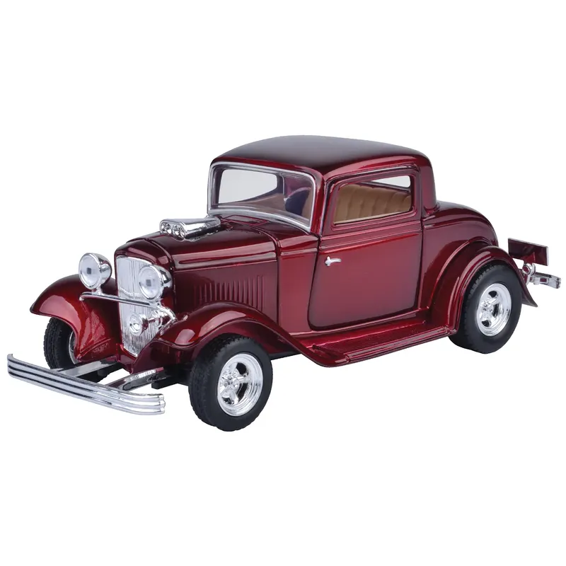1932 Ford Coupe - Röd - Motormax - 1:24