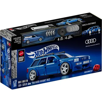 '94 Audi Avant RS2 - Brick Shop - Klodsbyggesæt - Hot Wheels Speed Series