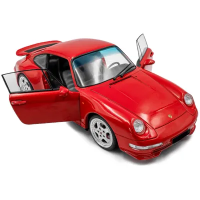 Porsche 911 (993) Carrera RS - Röd - 1997 - Solido - 1:18